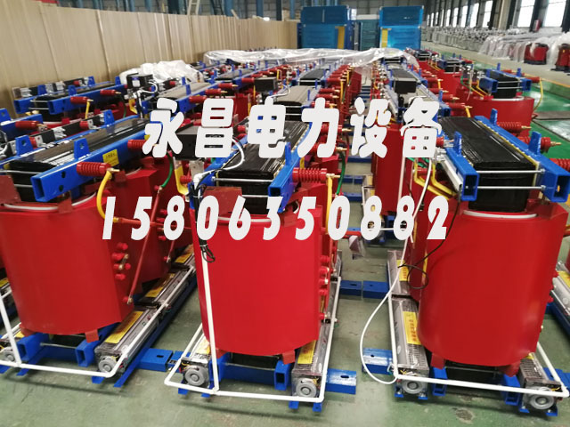 九江1000KVA干式变压器