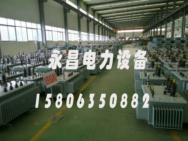 九江SH15-50KVA/10KV/0.4KV非晶合金变压器